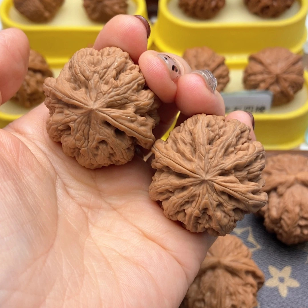 把件文玩核桃40尺全品球筋