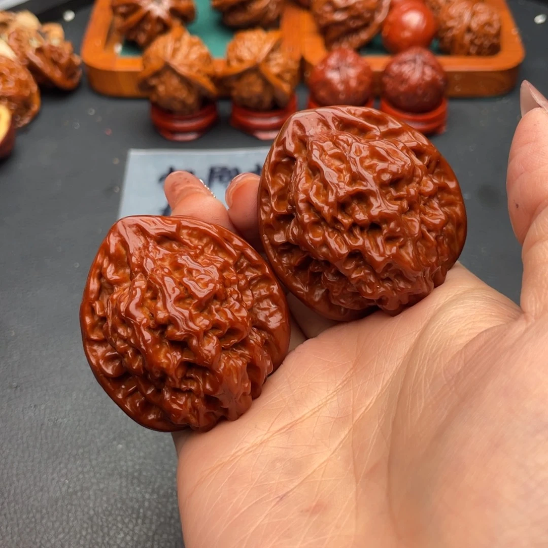 把件文玩核桃官帽