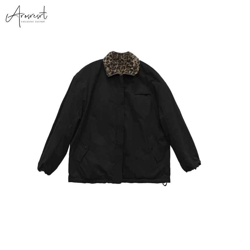 【FF凡不烦】2025冬季新款美式设计两面穿上衣外套