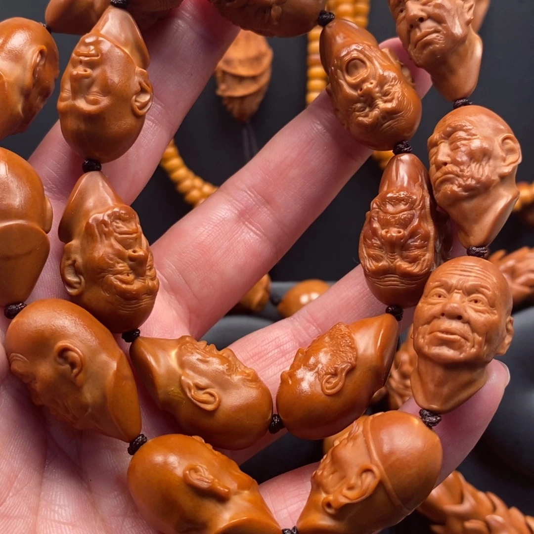 橄榄核手串罗汉手持