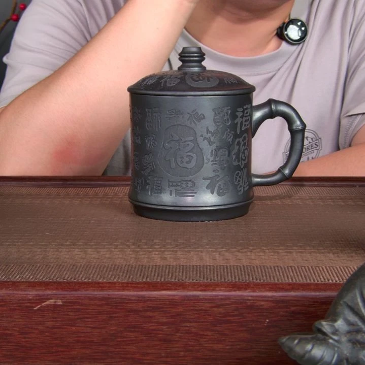 茶杯紫砂高货放漏