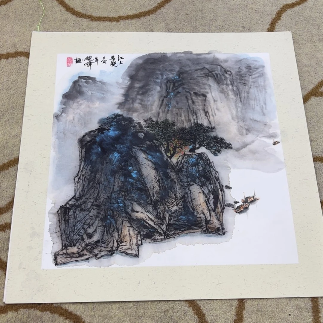 国画国画老师作品刘