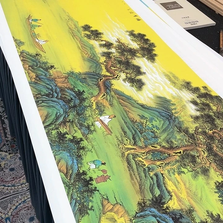 国画书画描金拓染金石传拓手写