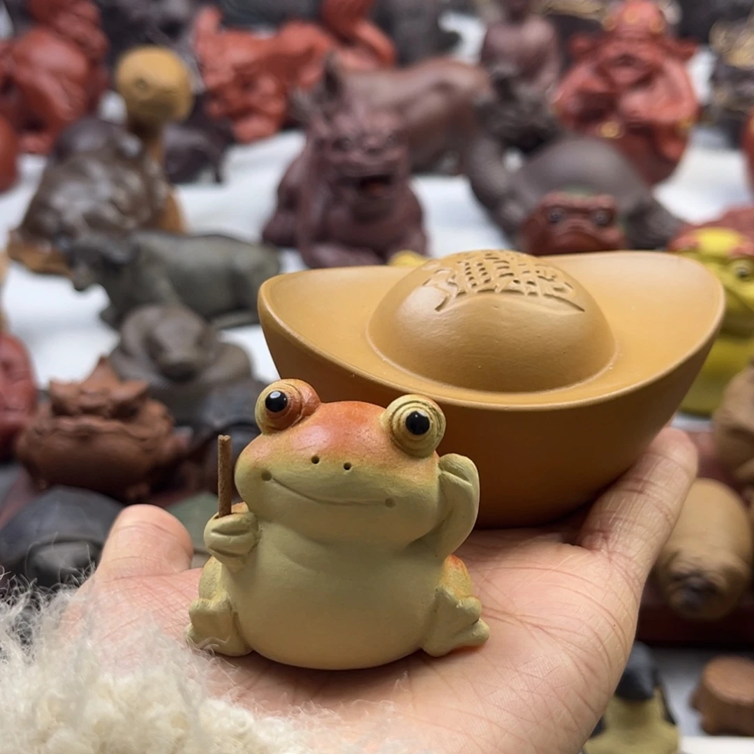 紫砂茶宠蘑*紫砂茶宠