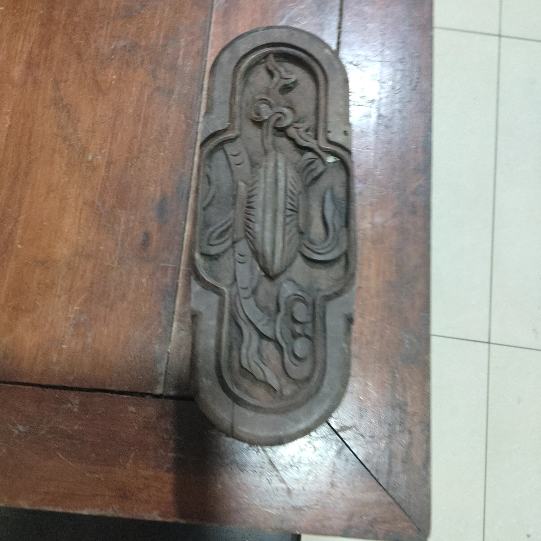 老物件老木雕老花板