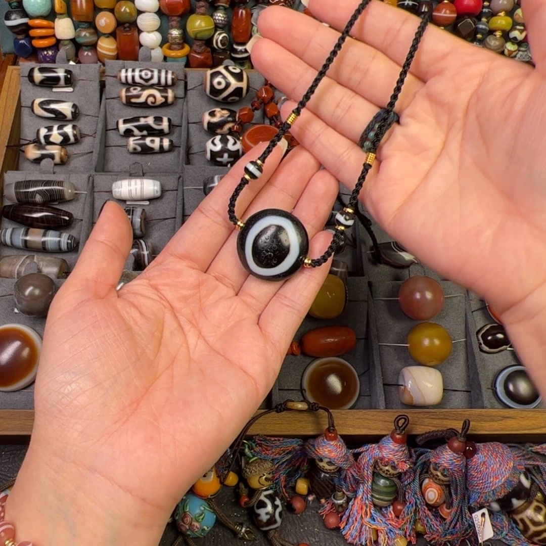 玛瑙/玉髓未镶嵌项链