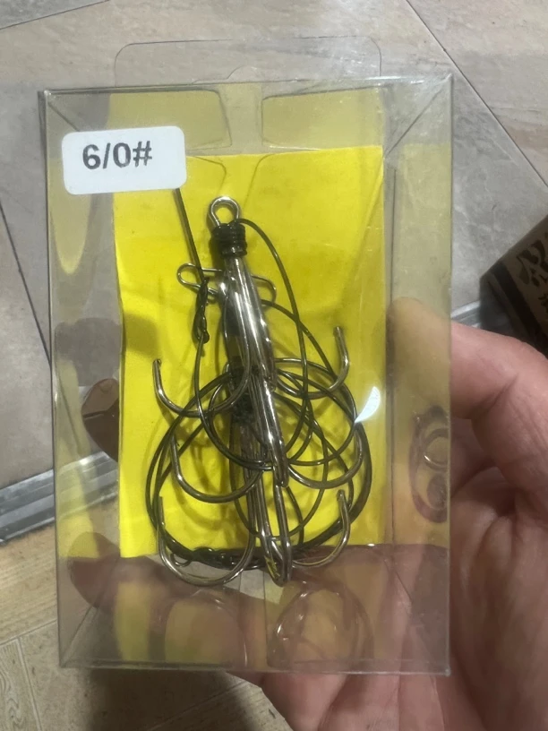 三本钩串钩三本串钩5件包邮