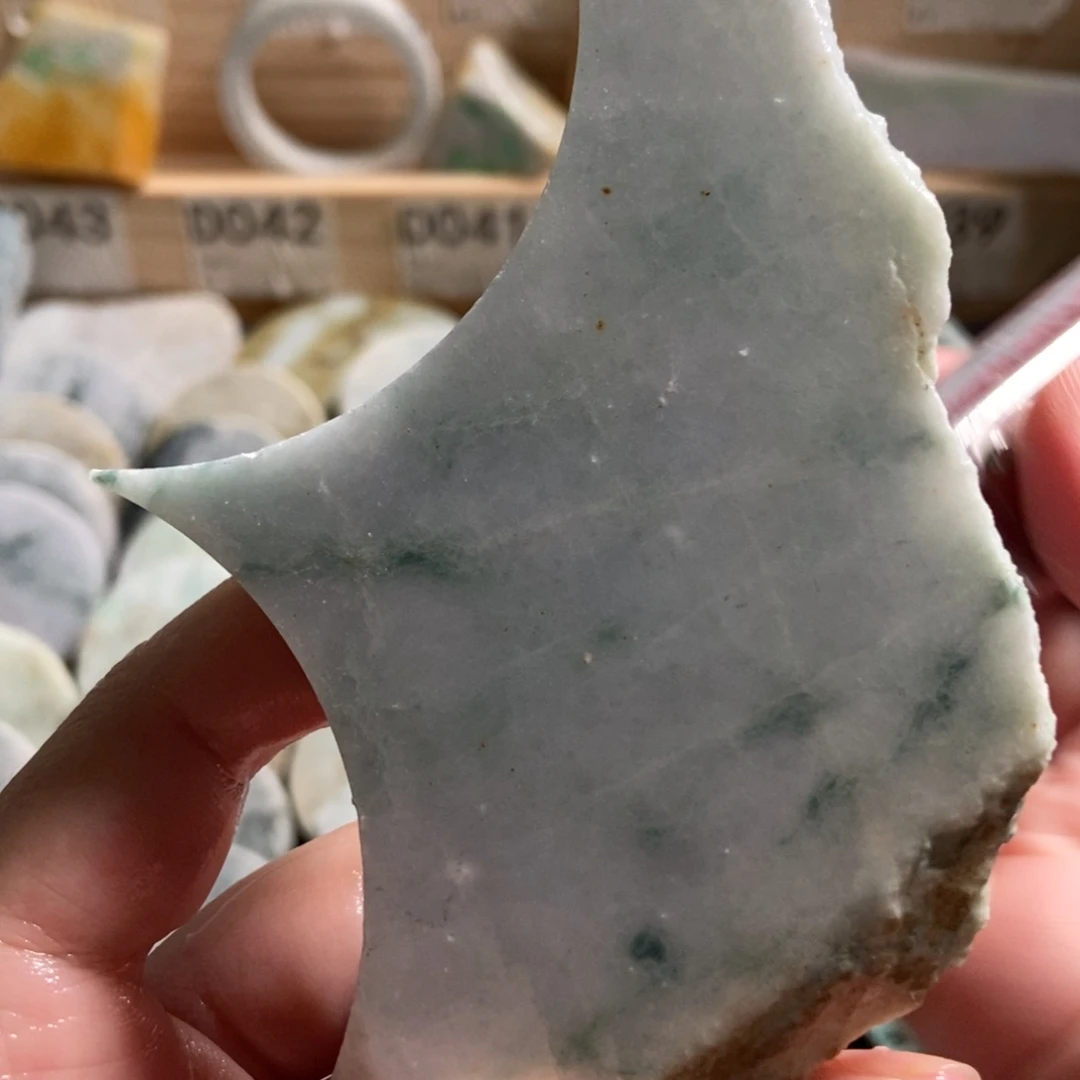 翡翠未镶嵌颈饰天然翡翠