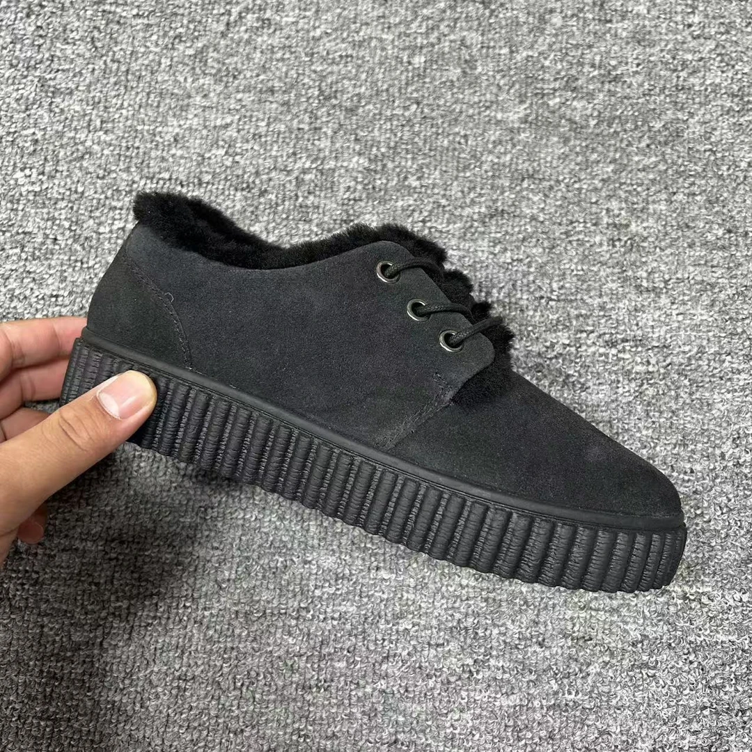 上新款时尚百搭出街撞色休闲雪地靴 F628