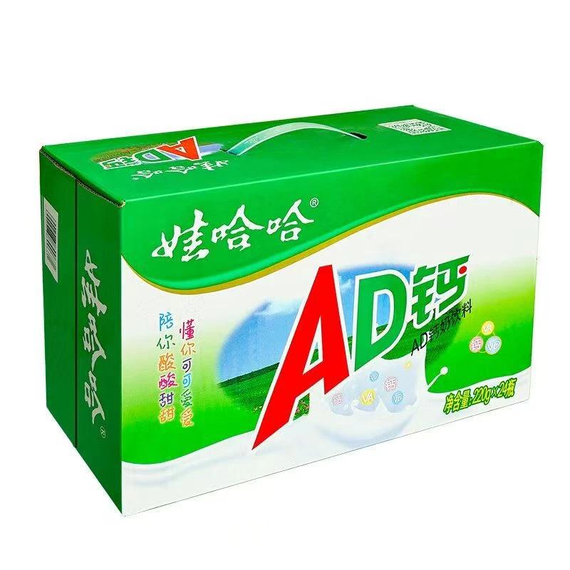 娃哈哈 AD钙奶饮料 220g*24瓶/箱