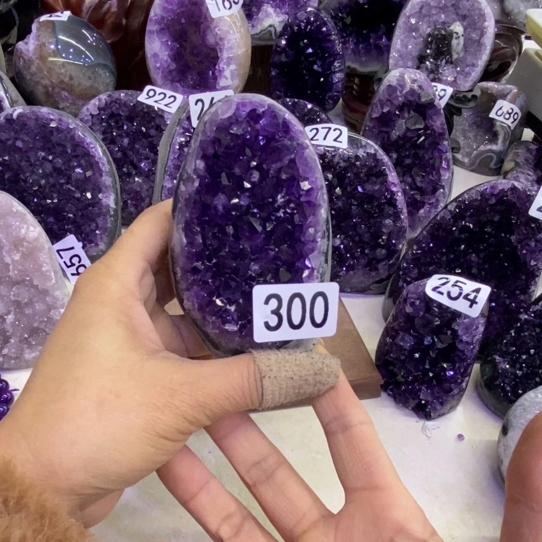 紫晶大型摆件（非配饰）未镶嵌