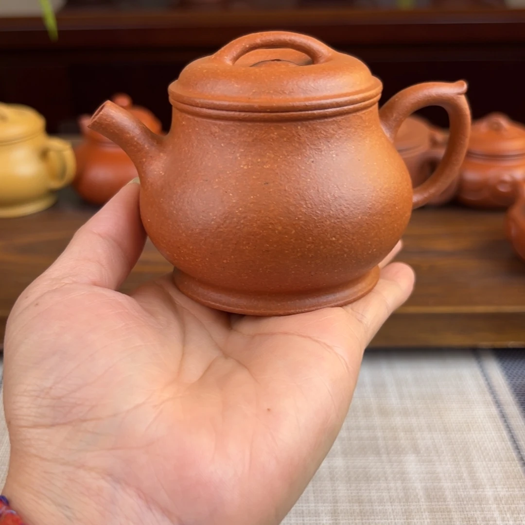 茶壶紫砂黄降坡颂金全手170cc