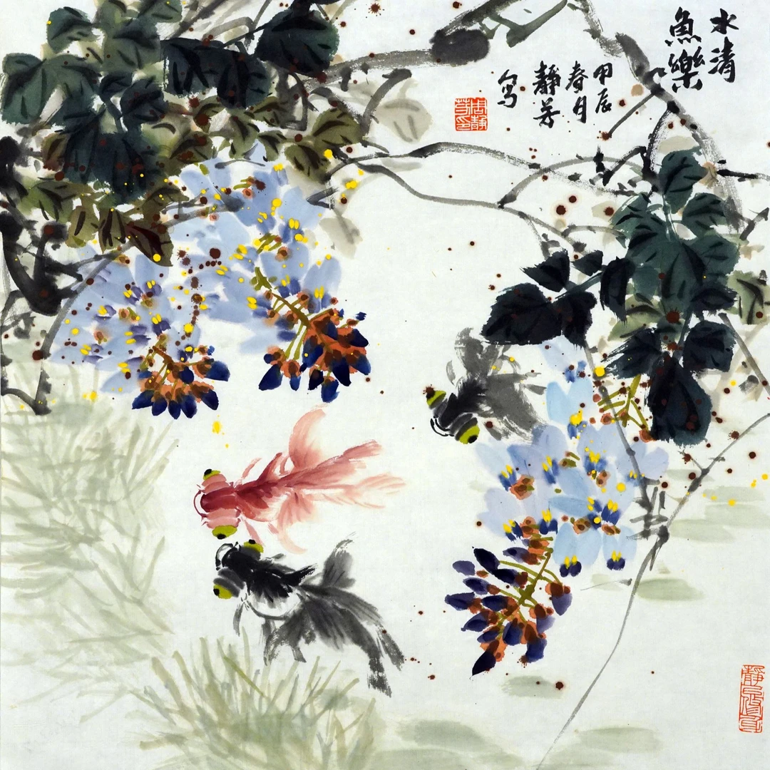 周静芳-绘画作品（可定制）字画
