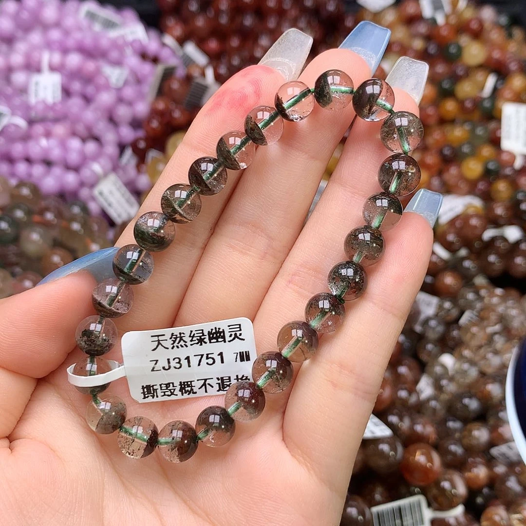 水晶手链未镶嵌，