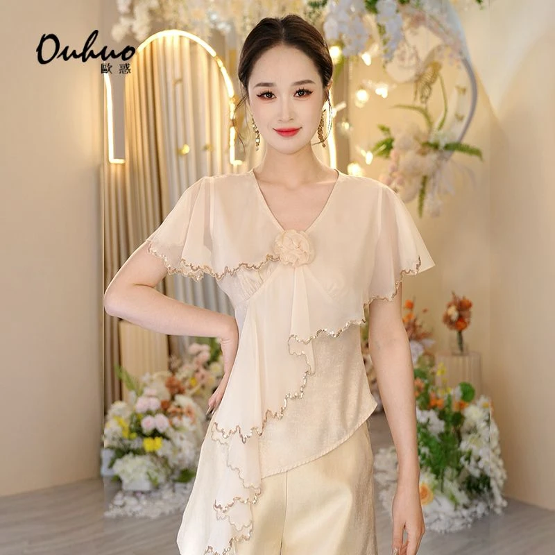 (品牌20周年庆)粉丝回馈！洋气上衣衬衫时尚气质OHSHH06019