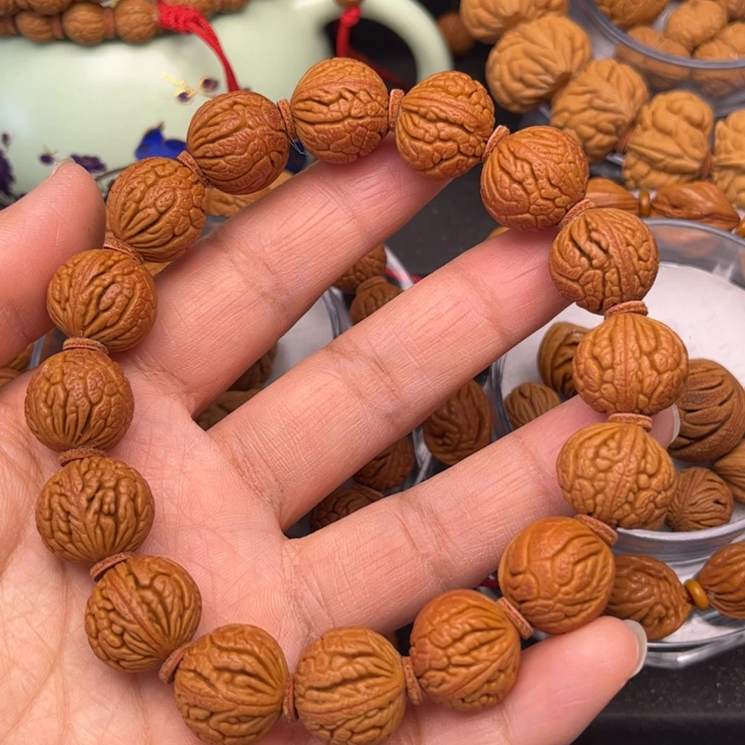 桃核吊坠龙纹桃核