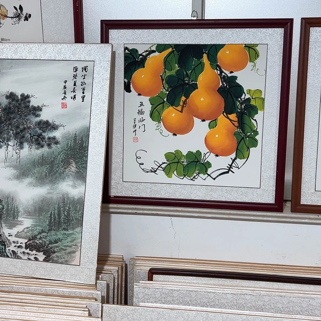 试***看国画，假一罚万手绘保证