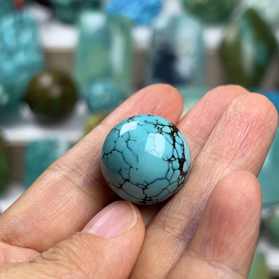 绿松石未镶嵌天然原矿绿松石