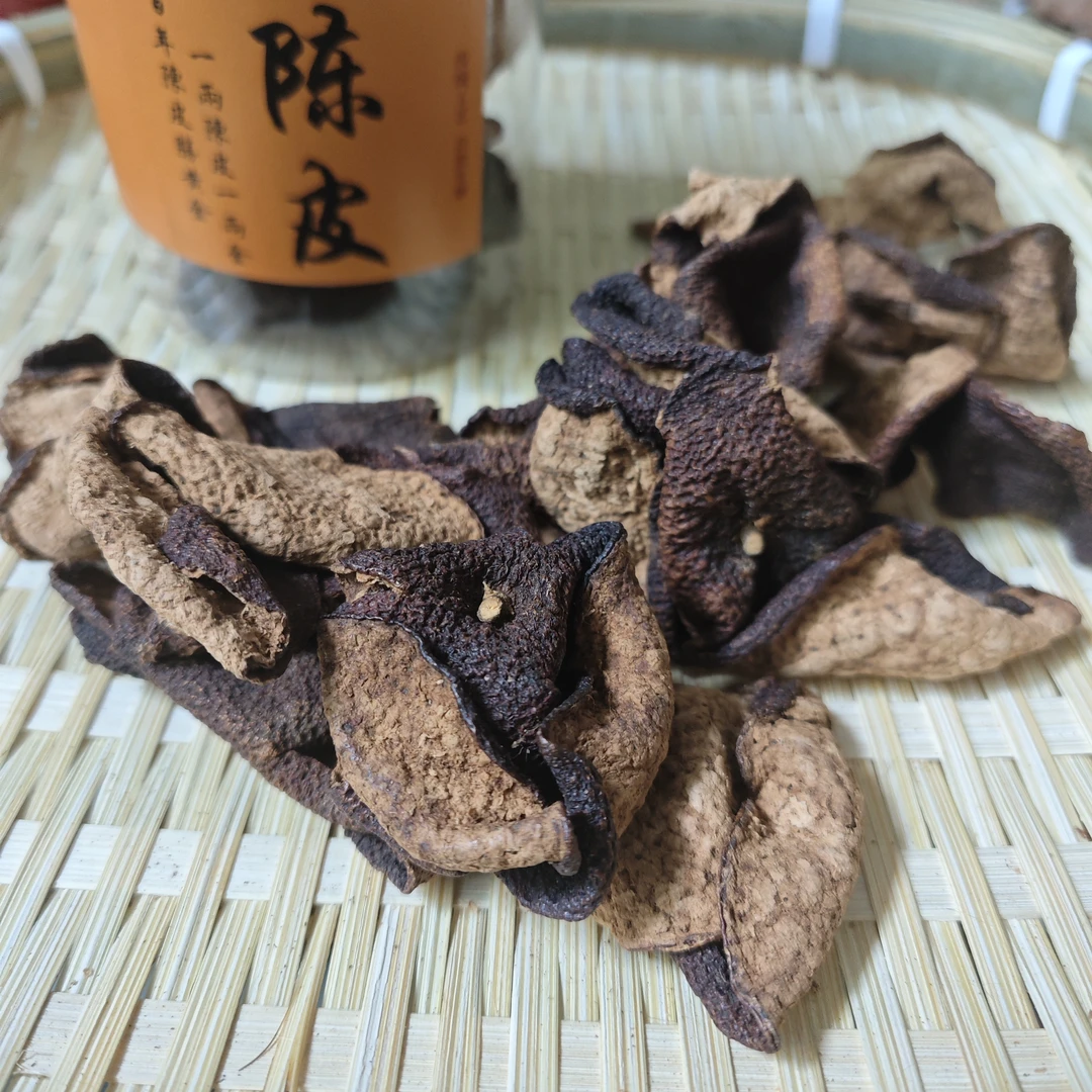 【直播放漏】新会陈皮核心产区梅江正装试喝老陈皮断片