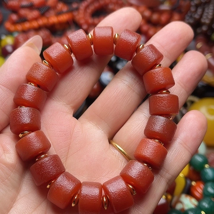 玛瑙/玉髓未镶嵌手链