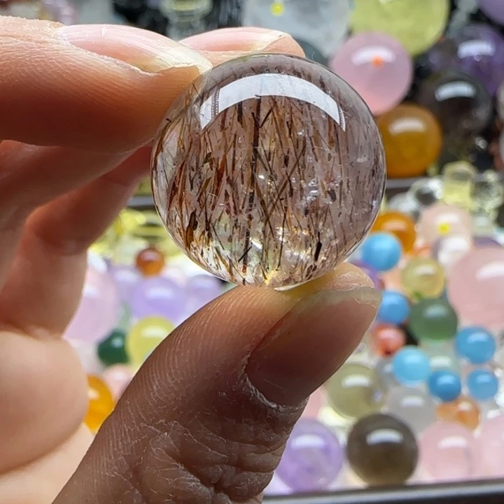 珠宝半成品未镶嵌水晶2.13厘米