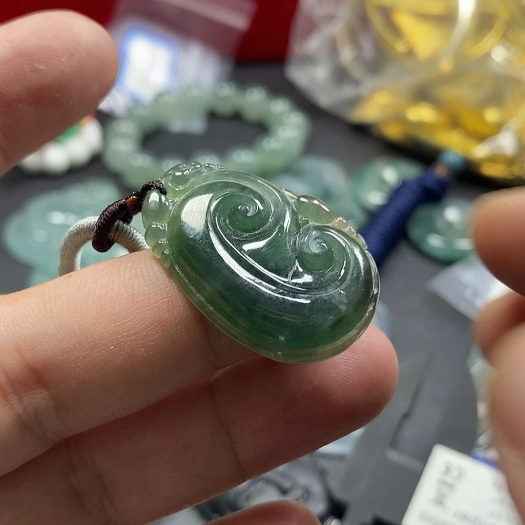 翡翠未镶嵌颈饰845646466