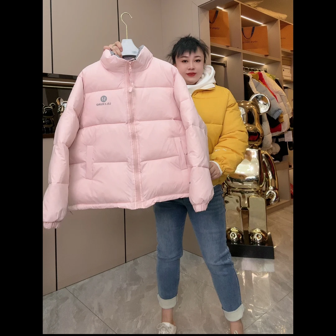 24.冬季立领减龄大码面包棉服3127款衣长约68