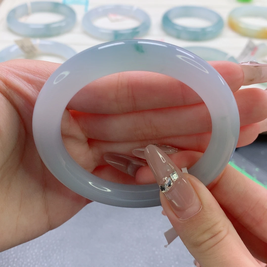 翡翠手镯未镶嵌7号-55