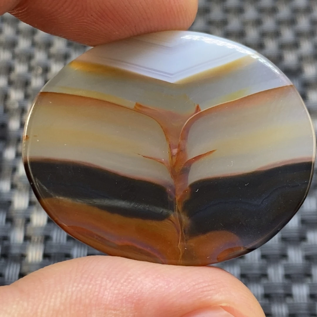 祥***哥玛瑙/玉髓未镶嵌颈饰