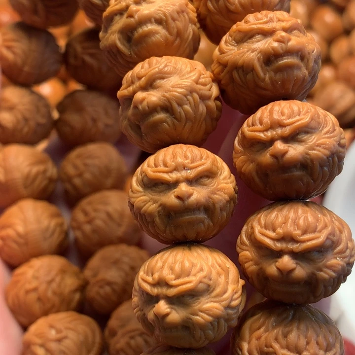 【闪购商品】猴头核桃手串鲁****婚悟空
