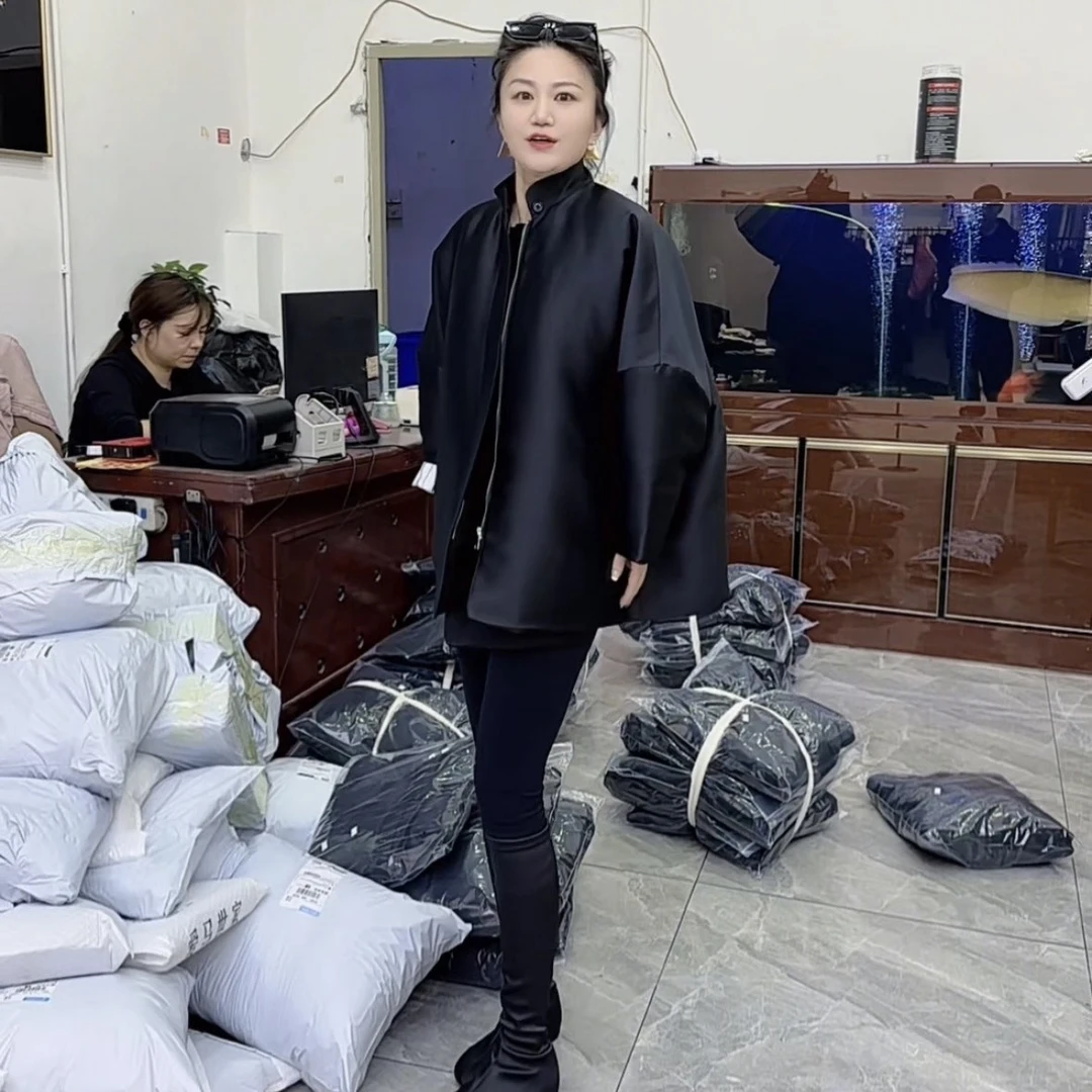 【GELINA】2025秋冬新款极简风棉服外套w968