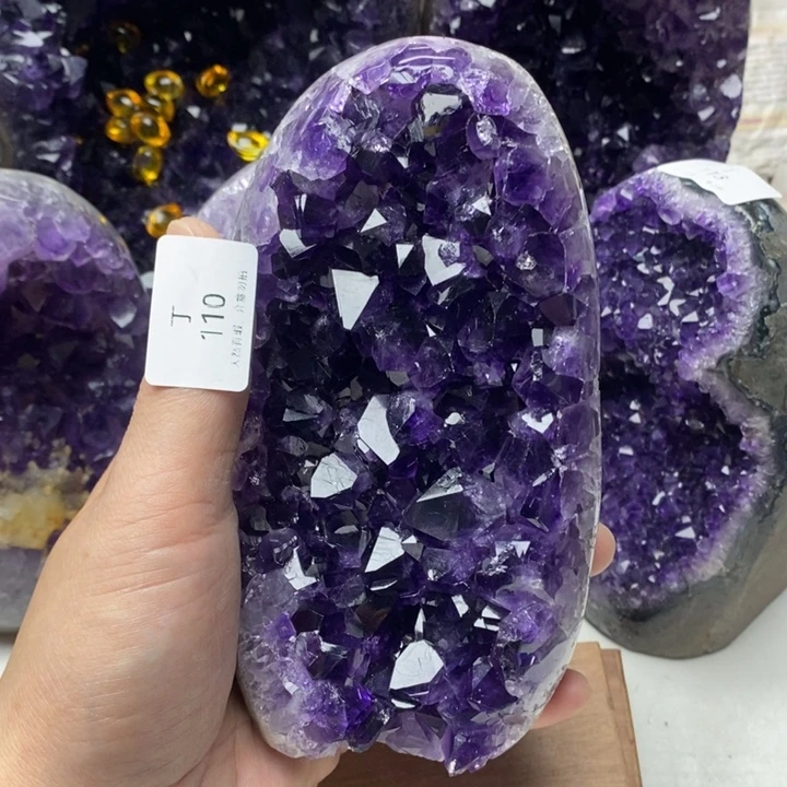 未镶嵌珠宝半成品紫晶