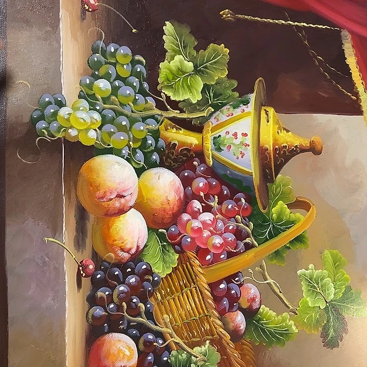 油画恭喜嘻嘻一直嘻嘻