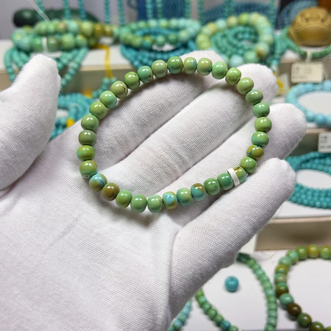 绿松石未镶嵌手链