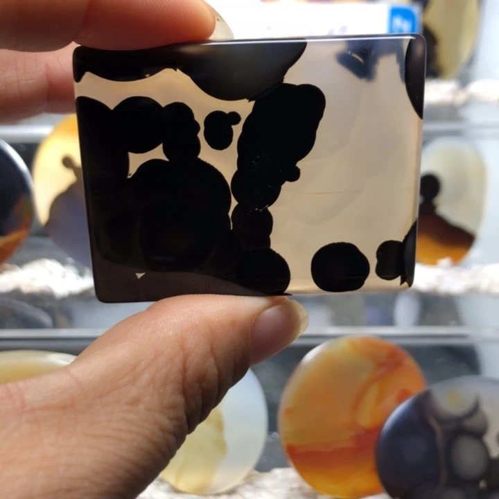 合金玛瑙/玉髓珠宝奇石31有瑕
