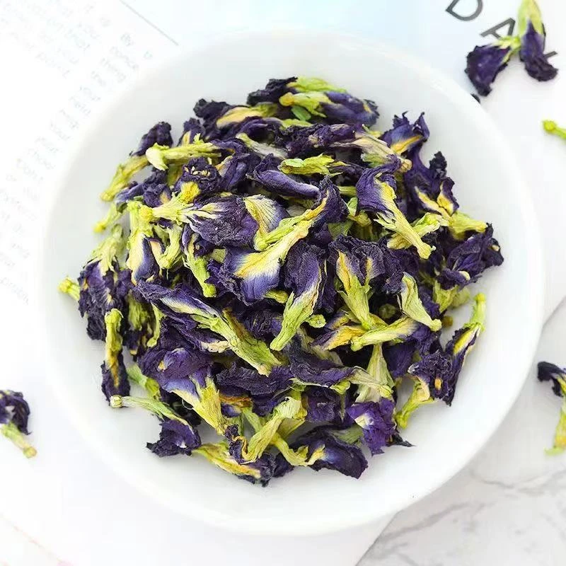 夏至枸杞  蝶豆花茶蓝蝴蝶干