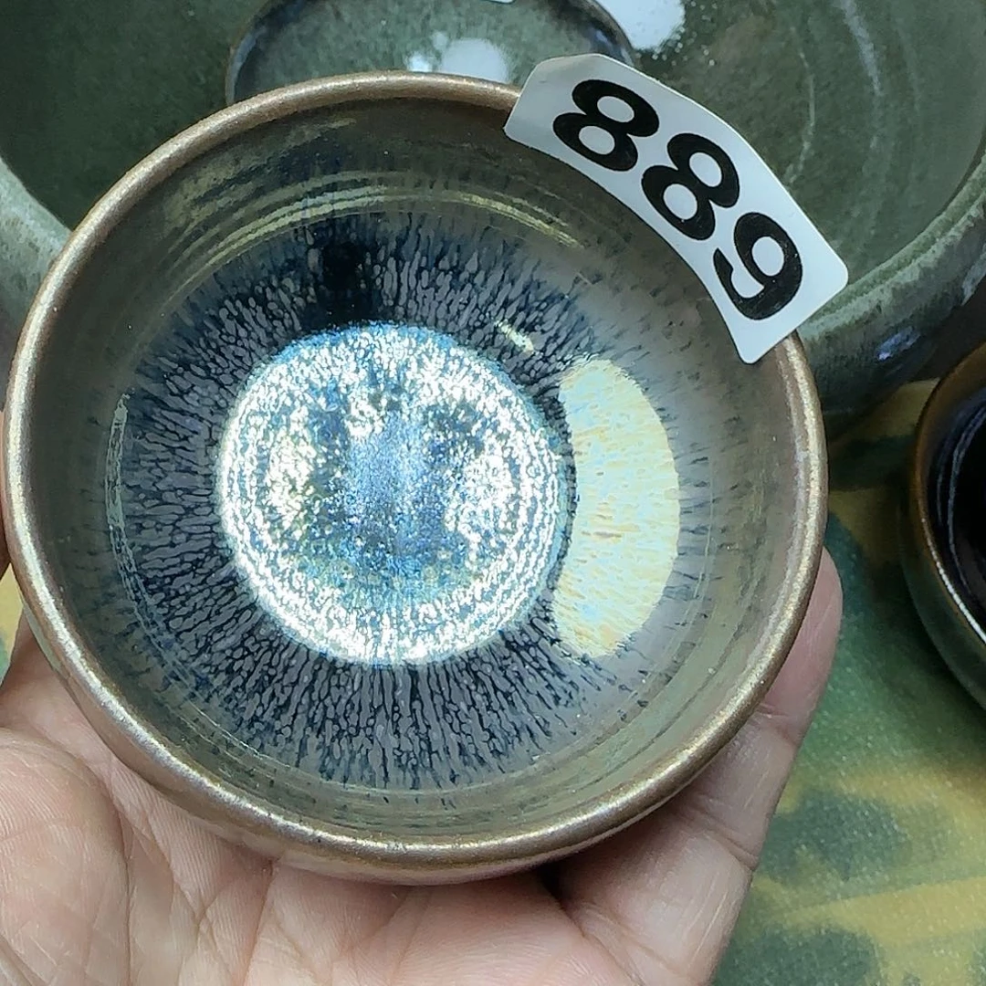 茶盏建盏杯主人杯龙窑柴烧