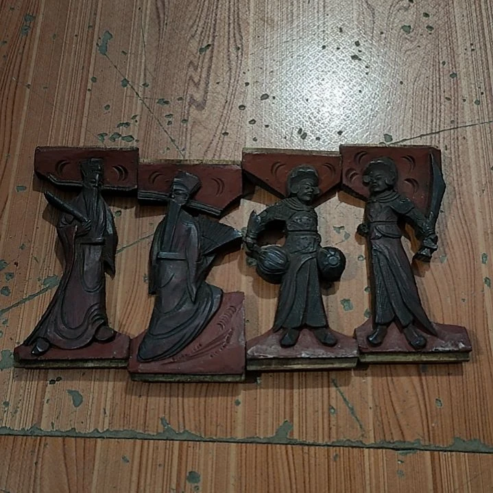 香樟木环*木雕花板，一物一拍。