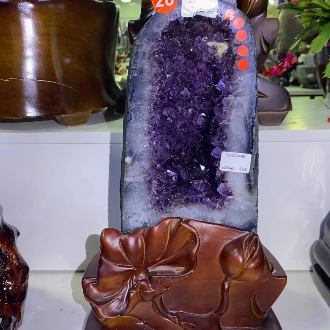 未镶嵌大型摆件（非配饰）紫晶