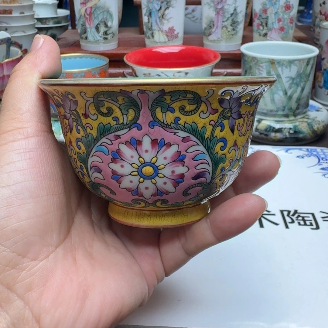 景德镇手工手绘展示