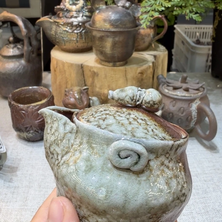 陶盘柴烧福利新品多多