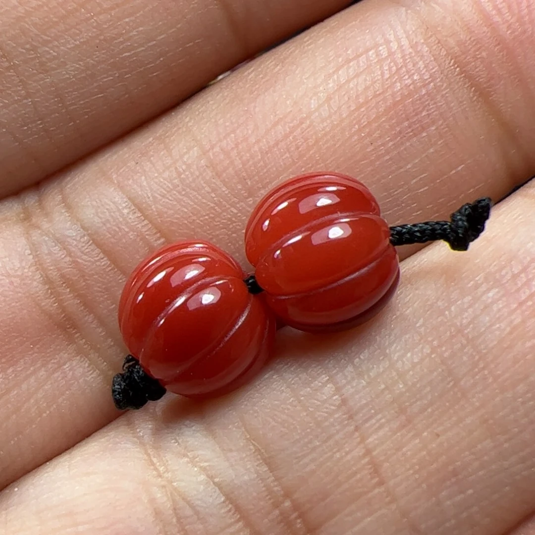 南红玛瑙珠子未镶嵌