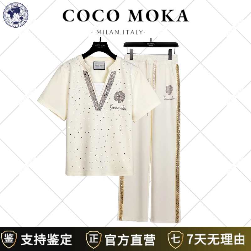 2025夏季新款短袖运动休闲套装女士时尚宽松潮流【TZ5327】