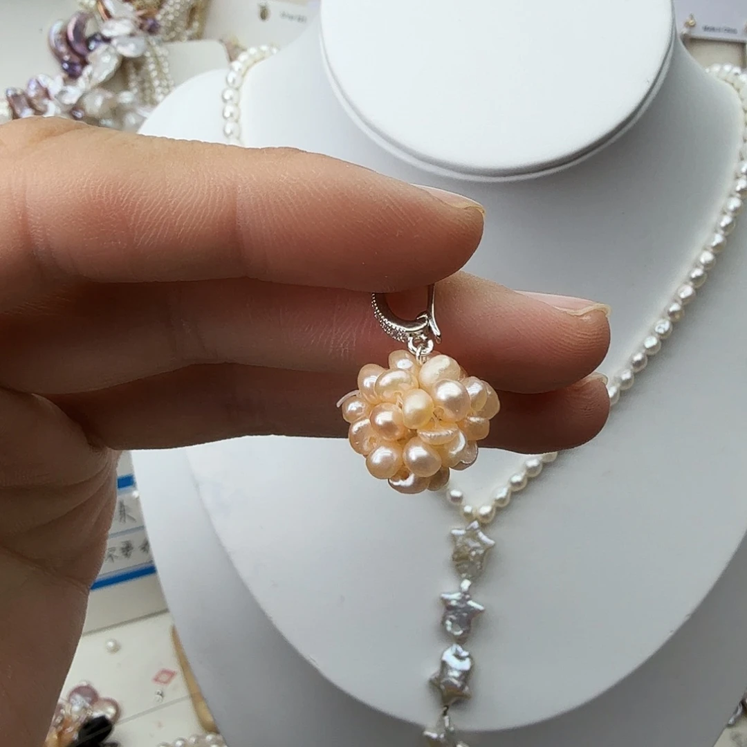 未镶嵌颈饰淡水珍珠