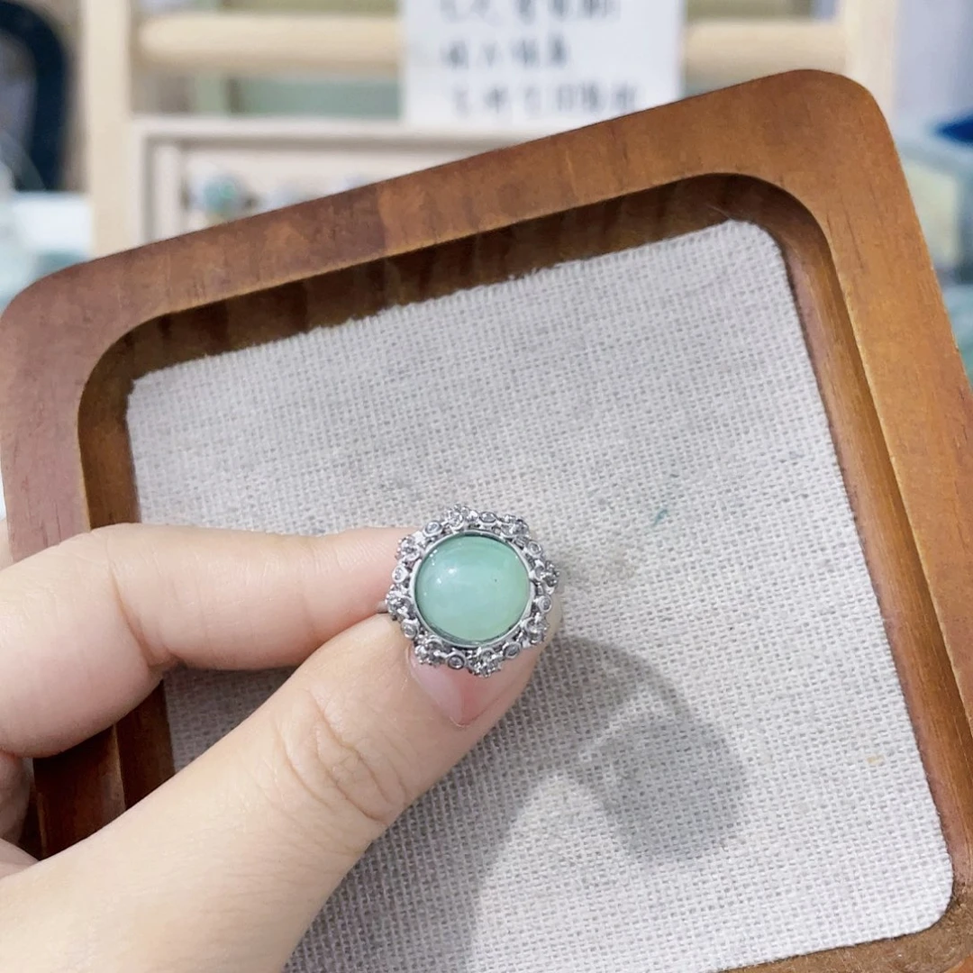 颈饰未镶嵌翡翠天然翡翠Ａ货