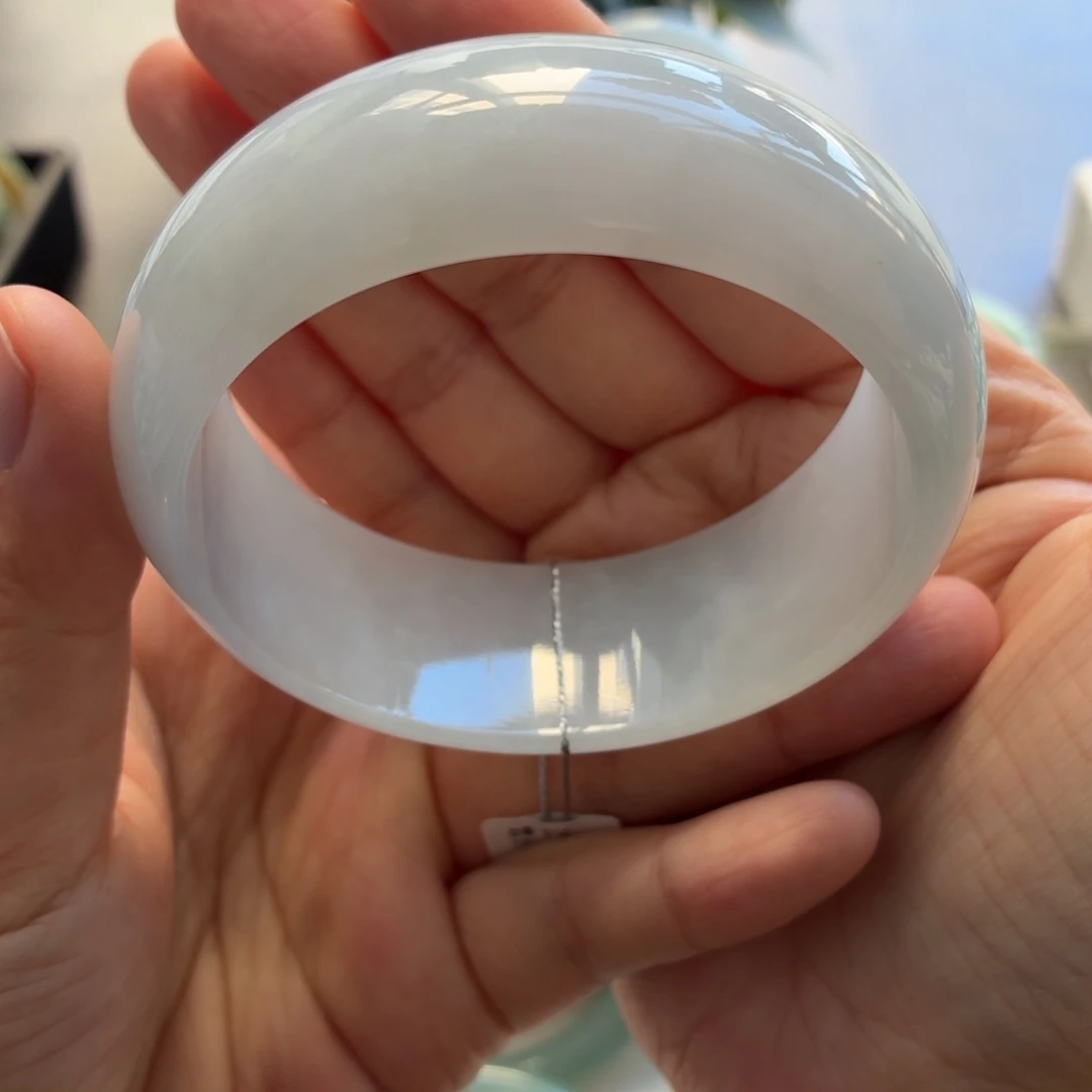 翡翠未镶嵌手镯天然