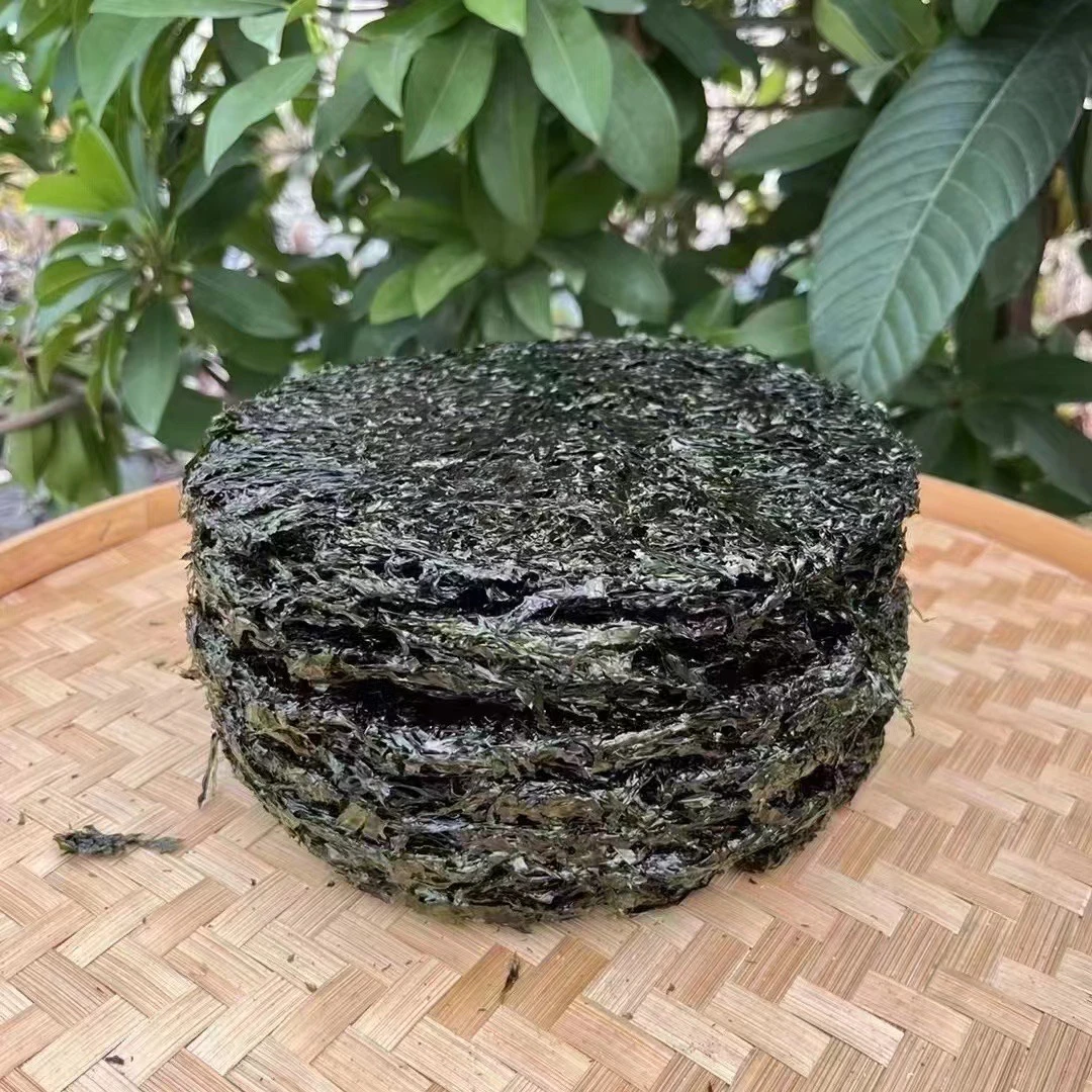 绿紫菜烤干即食，特级头水绿紫菜无沙