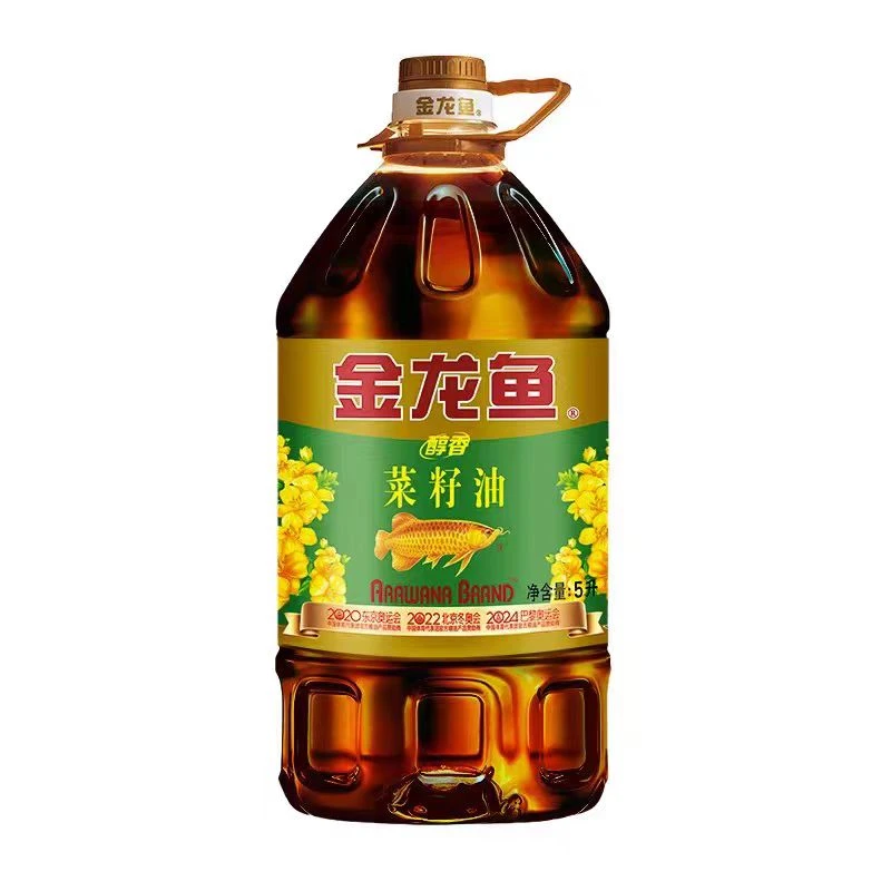 金龙鱼醇香菜籽油大桶装厨房家用食用油(25年产)