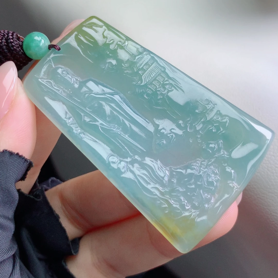颈饰未镶嵌翡翠翡翠吊坠