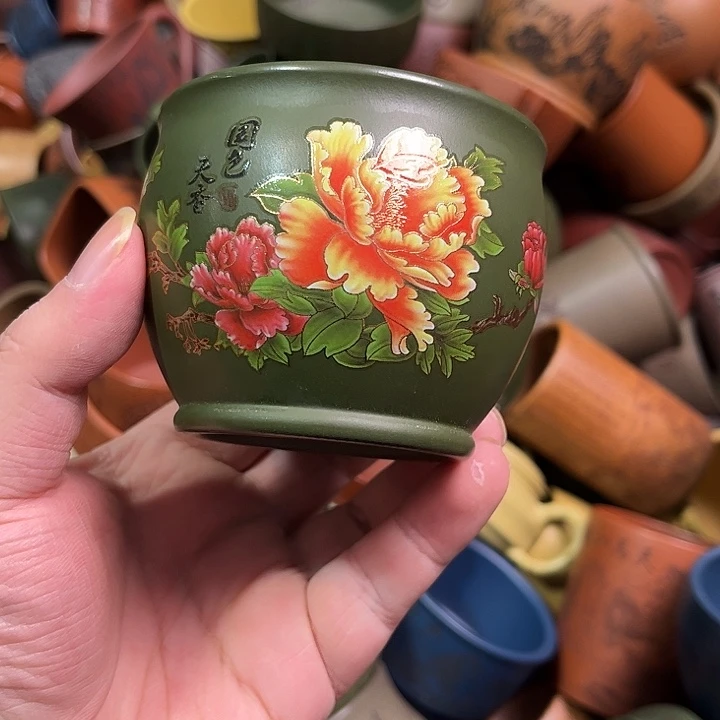 紫砂茶杯全手工紫砂主人杯